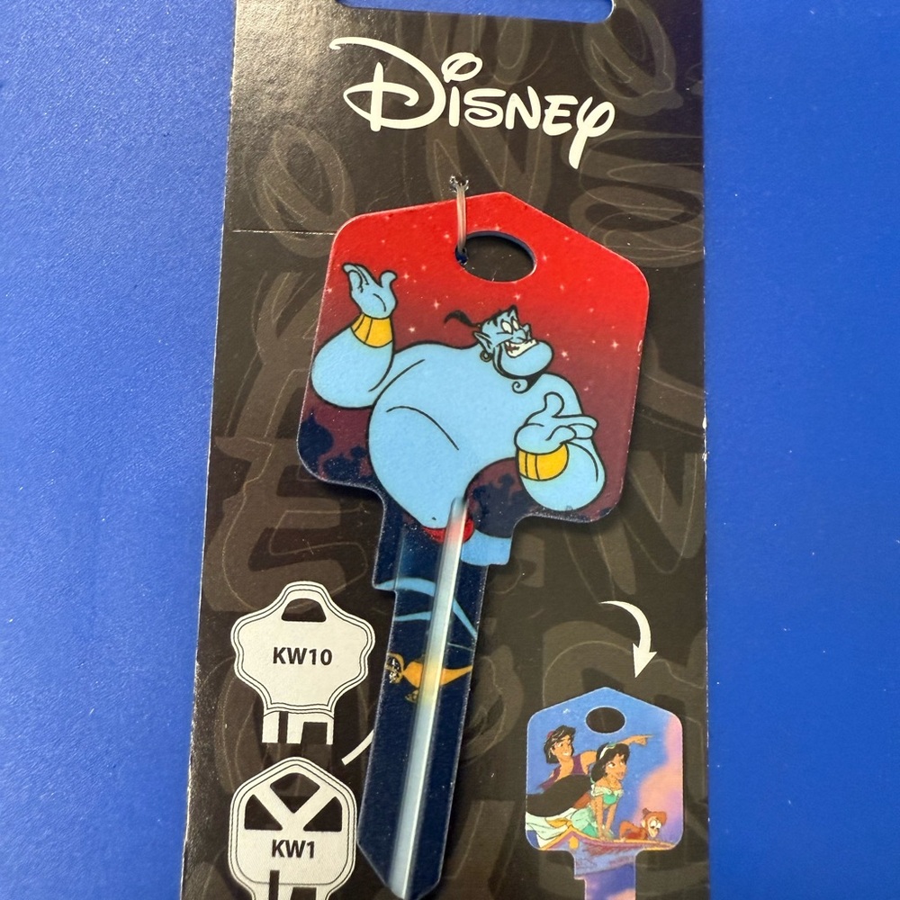 Disney Genie Key - Blue and Red